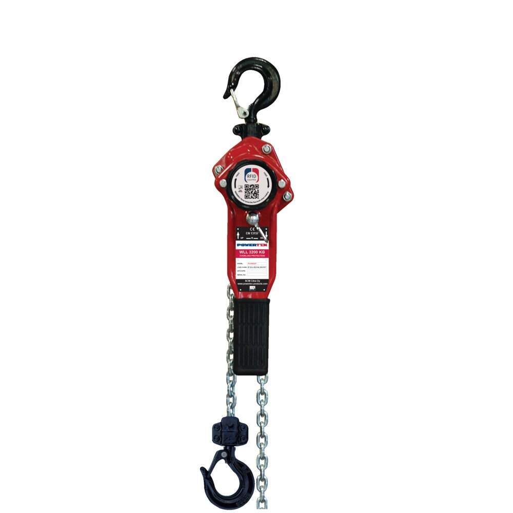 Lever Hoist POWERTEX PLH-S2 With Overload Protection