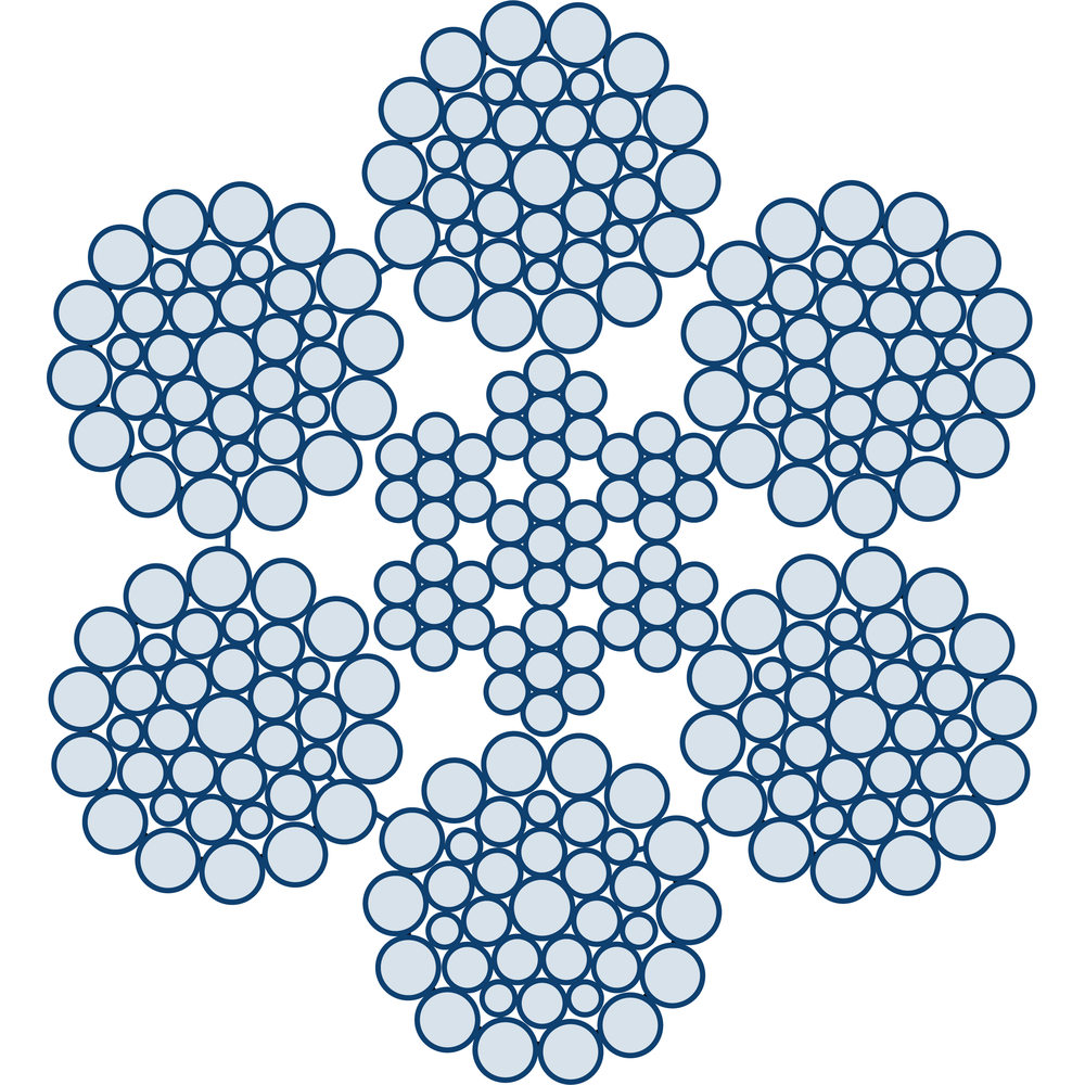 ROPETEX S65 6x36WS-IWRC