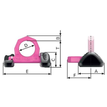 Weld-on Lifting Ring RUD VRBS-FIX drawing 