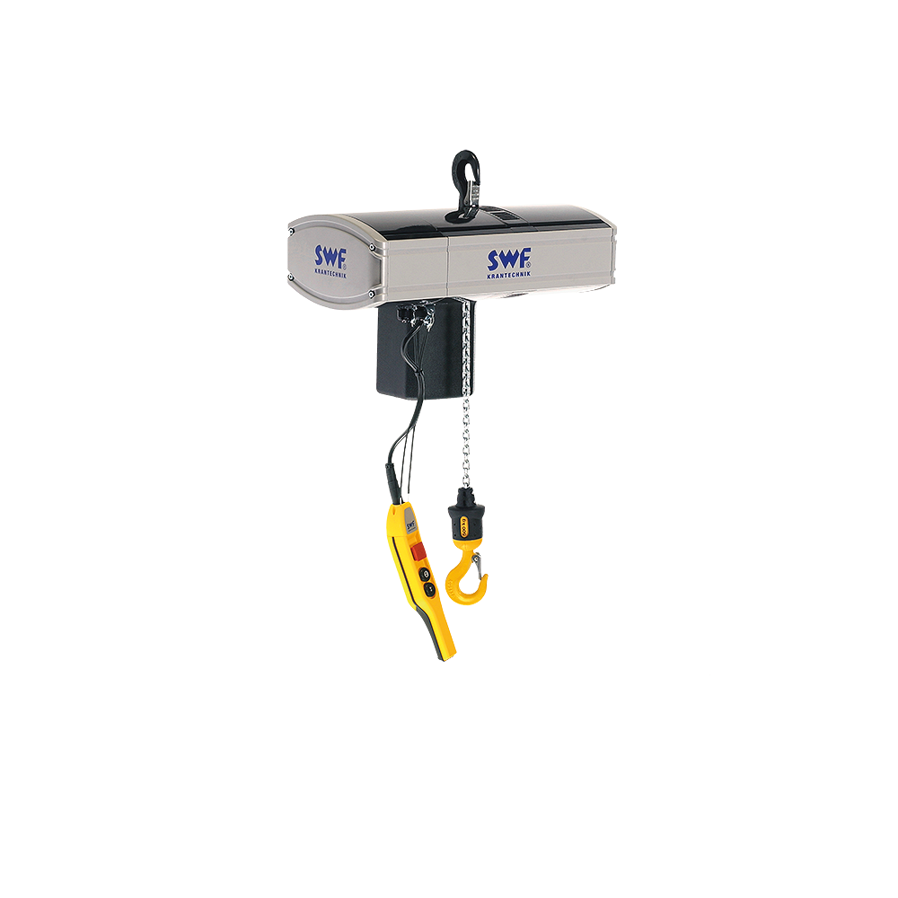 SWF electric chain hoists from the CHAINster series are designed for loads up to 5 ton Electric Chain Hoist CHAINster