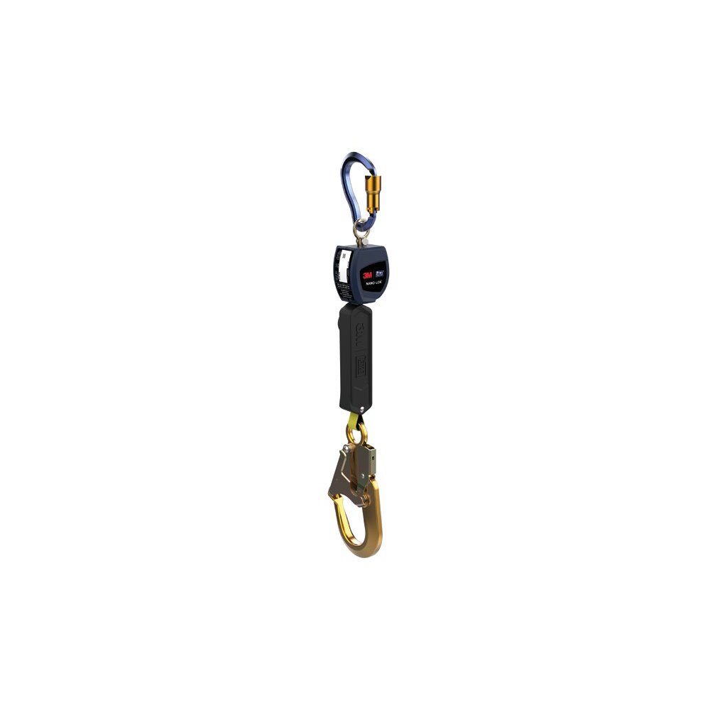 Nano-Lok Single Mini Blocks aluminium carabiner 19 mm and 57 mm hook