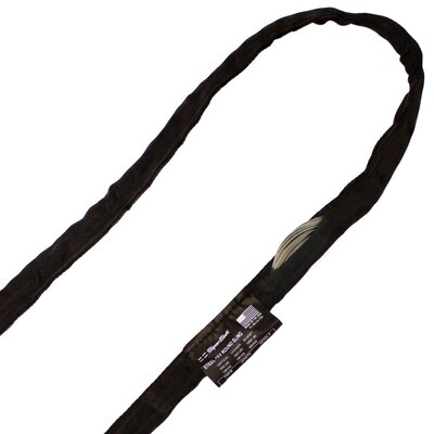 Black Steel-Tex Roundsling