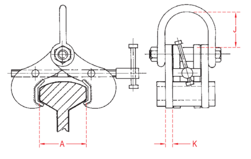 Superclamp R drawing 