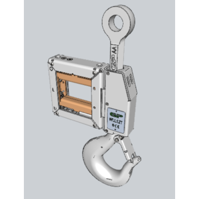 ROV Pro Shank Hook E P-6740P 3D