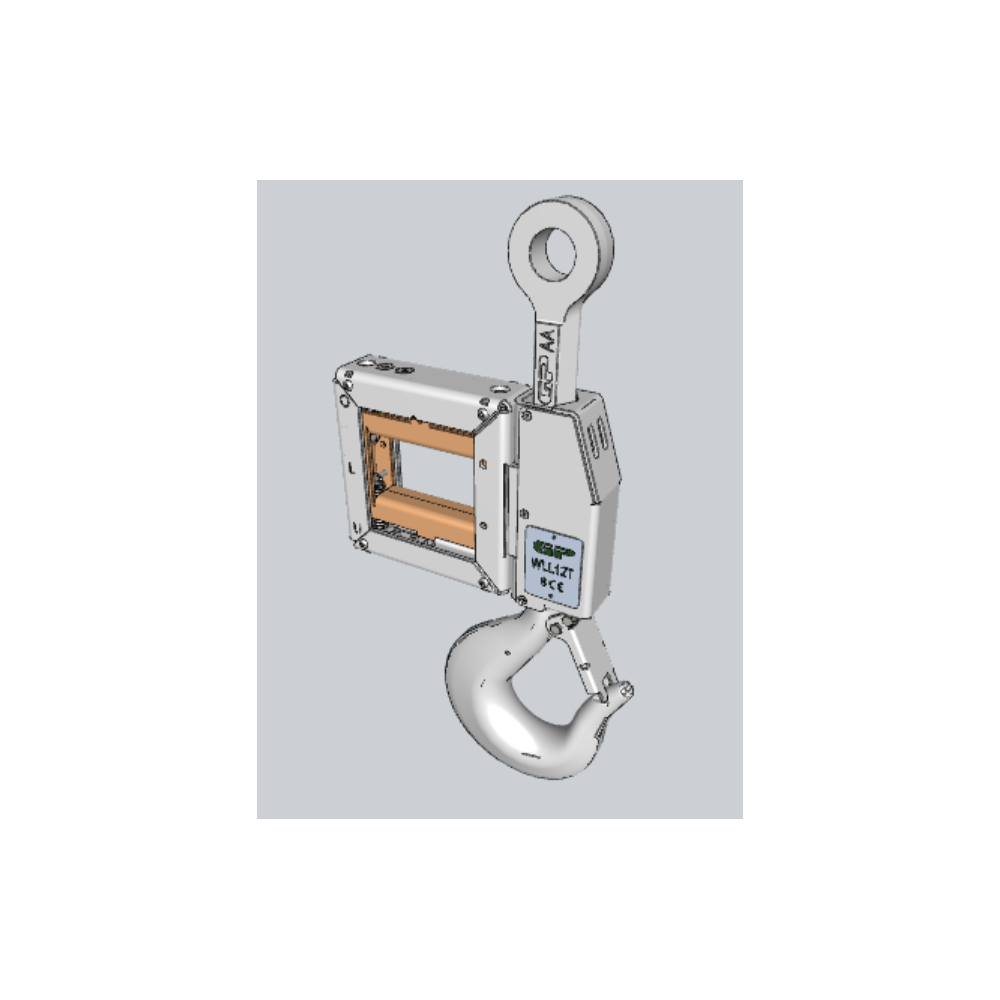 ROV Pro Shank Hook E P-6740P 3D