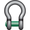 Fishing Bow Shackle FP Green Pin® G-4169