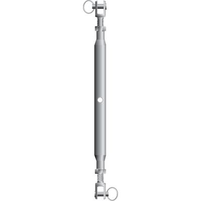 Closed Body Rigging Screws Jaw-Jaw R-7830, Stainless Steel