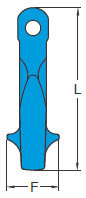 Clevis Grab Hook X-042