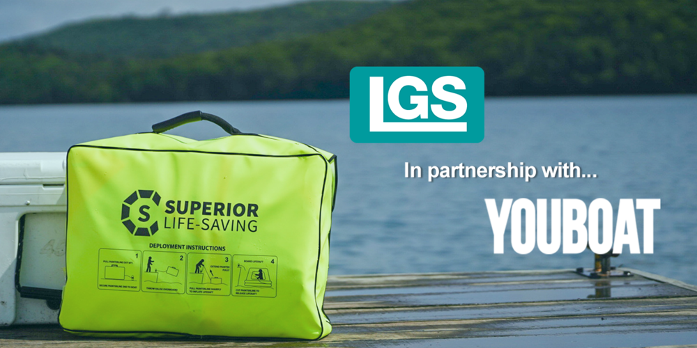 Lifting Gear and Safety partner with YouBoat, as they become the first official distributor in the UK for the HALO Liferaft products